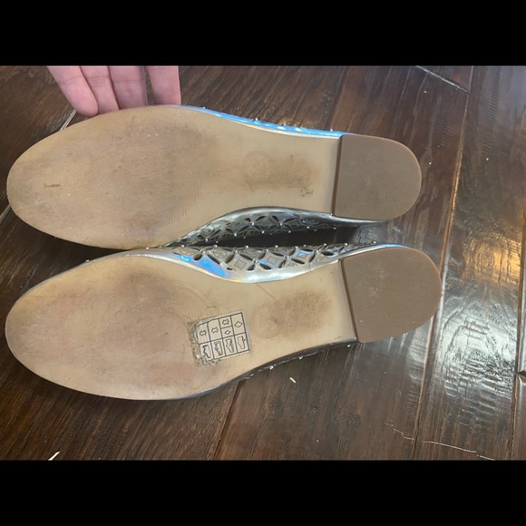 Michael Kors Silver Flats - Picture 2 of 2